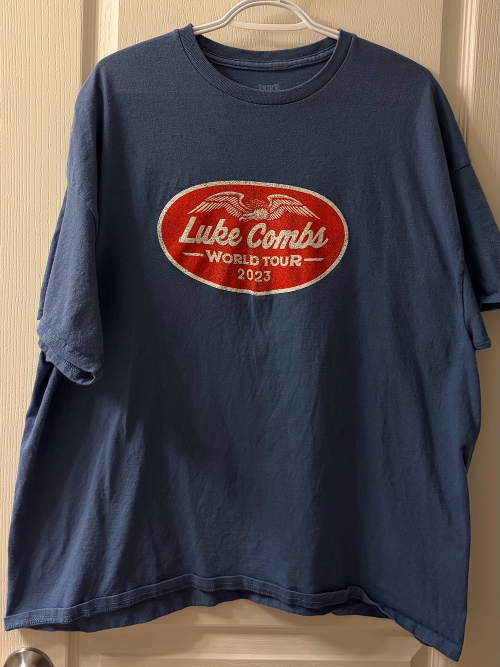 Luke Combs Concert Graphic Tee - XXL, Blue